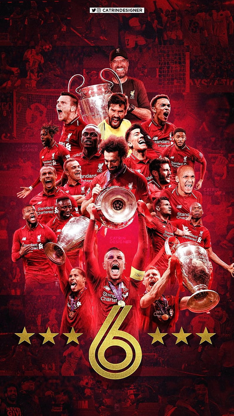 Liverpool fc, Liverpool Champions League, HD phone wallpaper