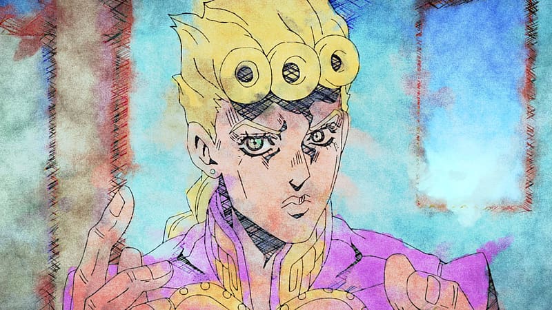 Anime, Jojo's Bizarre Adventure, Giorno Giovanna, HD wallpaper