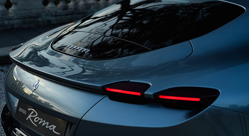 2020 Ferrari Roma - Tail Light, car, HD wallpaper | Peakpx