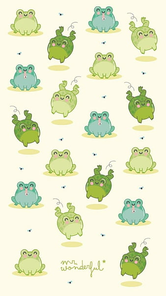 cute frog wallpaper Photographic Printundefined by Cameron Carter   Redbubble