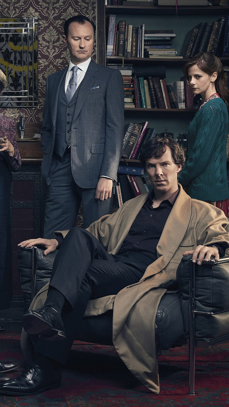 Sherlock Season 4, Benedict Cumberbatch, Martin man, Louise Brealey, TV Series, , Movies, sherlock series, HD phone wallpaper
