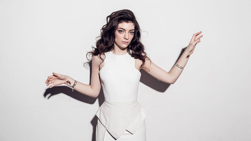 Lorde The Music Magazine , lorde, music, celebrities, girls, singer, HD wallpaper