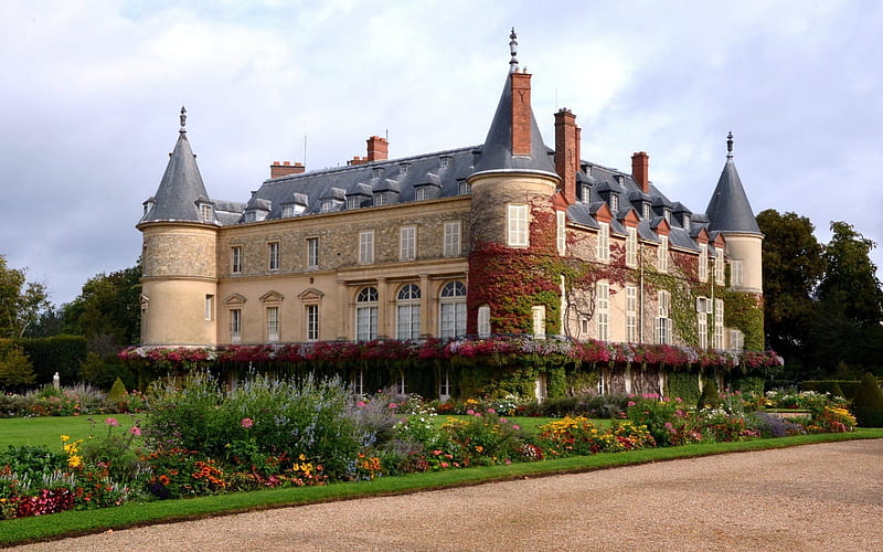 *** FRANCE-Chateau de Rambouillet ***, architecture, city, monuments, buildings, castle, old, historical, HD wallpaper