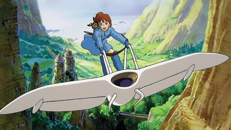 Nausicaa Of The Valley Of The Wind, Anime, movie, girl, film, HD wallpaper