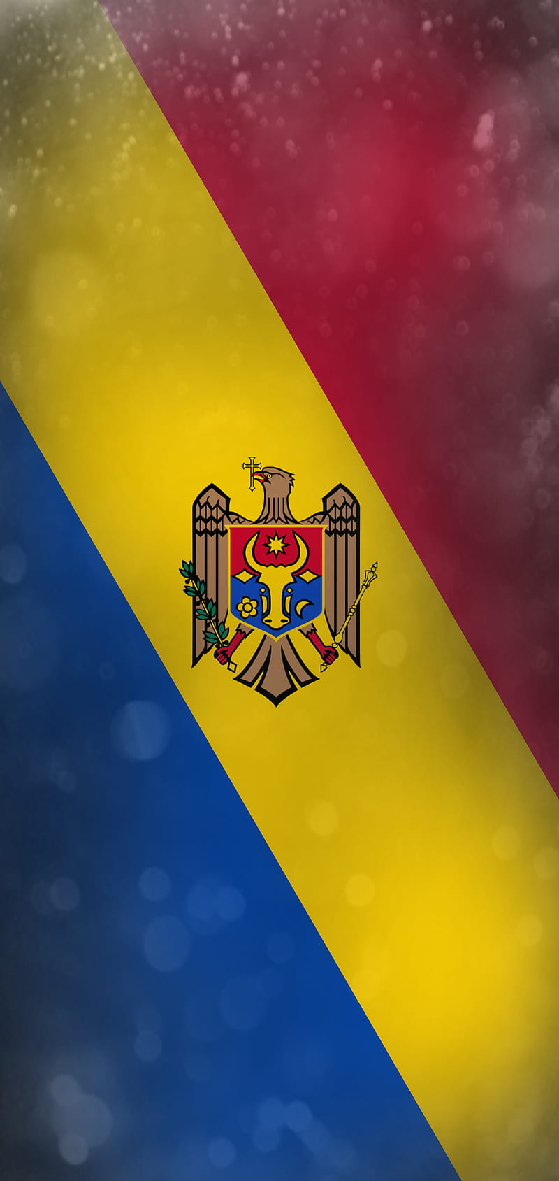 Moldova, europe, flag, flags, moldovan, HD phone wallpaper