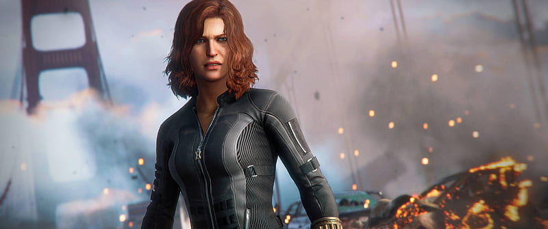 New Black Widow Marvel's Gaming Avengers Resolution , Games , , and Background - Den, Marvel 3440x1440, HD wallpaper