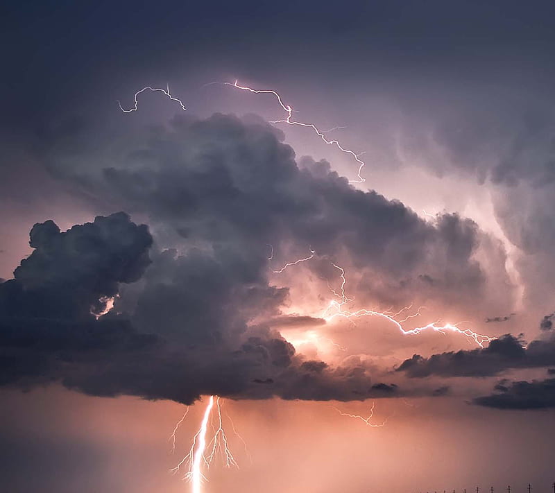 Thunder, awesome nature, thor, HD wallpaper