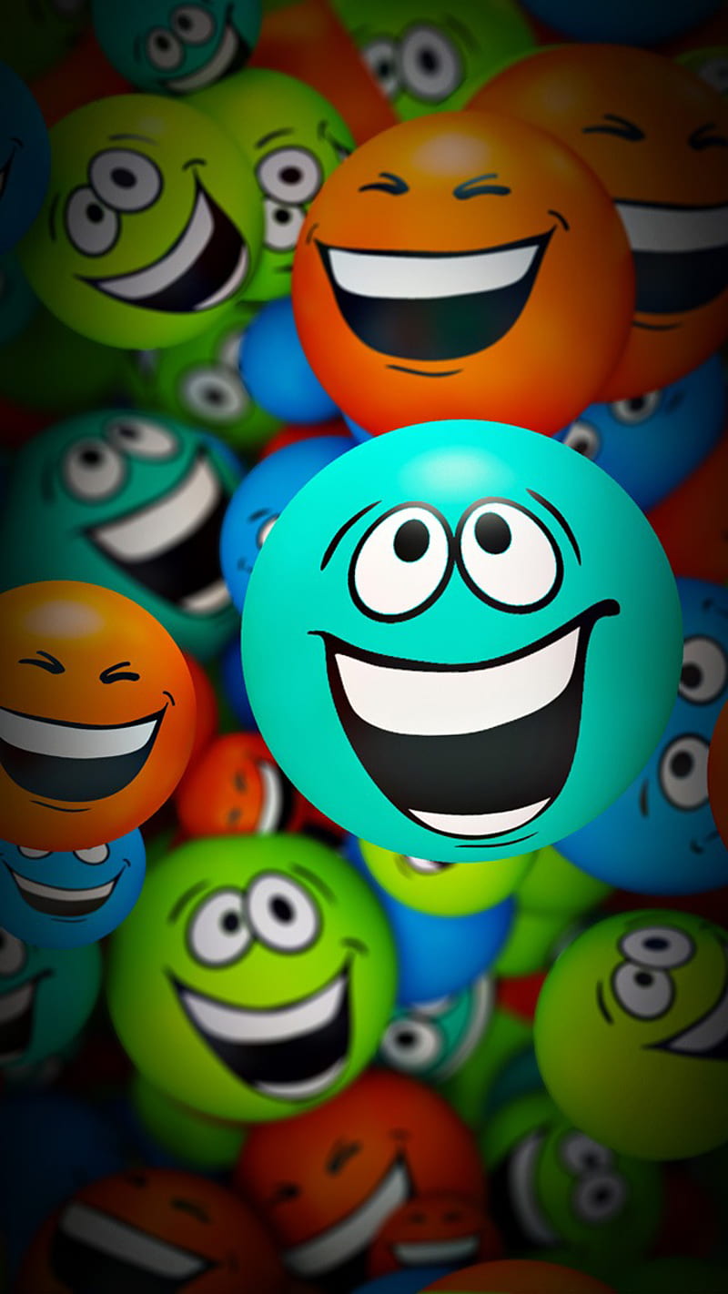 Smiling Faces, faces colorful, HD phone wallpaper