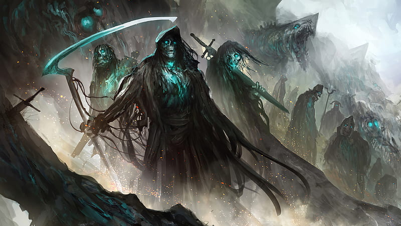 Grim Reaper, Fantasy, Full phone - Rare Gallery, HD wallpaper