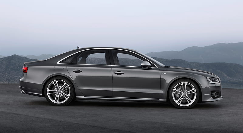 Audi S8 (2014) Daytona Grey perl effect - Side, car, HD wallpaper | Peakpx