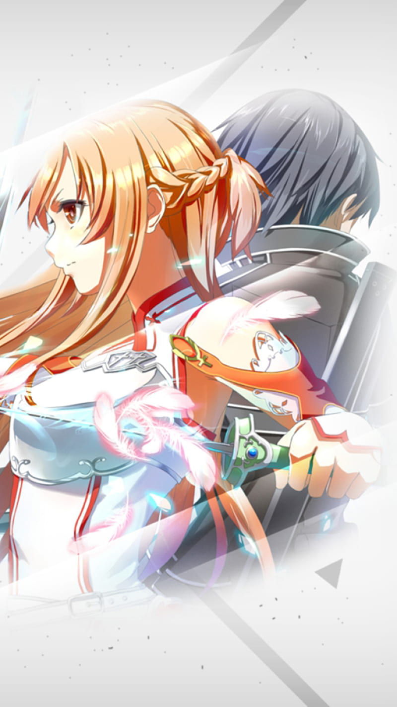 Sword Art Online, anime, love, romance, HD phone wallpaper | Peakpx