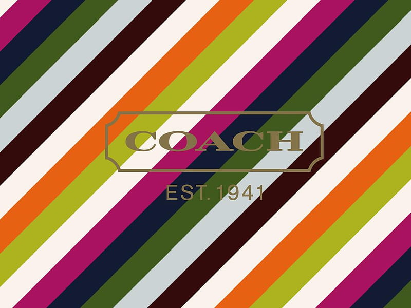 Coach Colors, logo, colorfiul, fashion, coach, icon, HD wallpaper | Peakpx