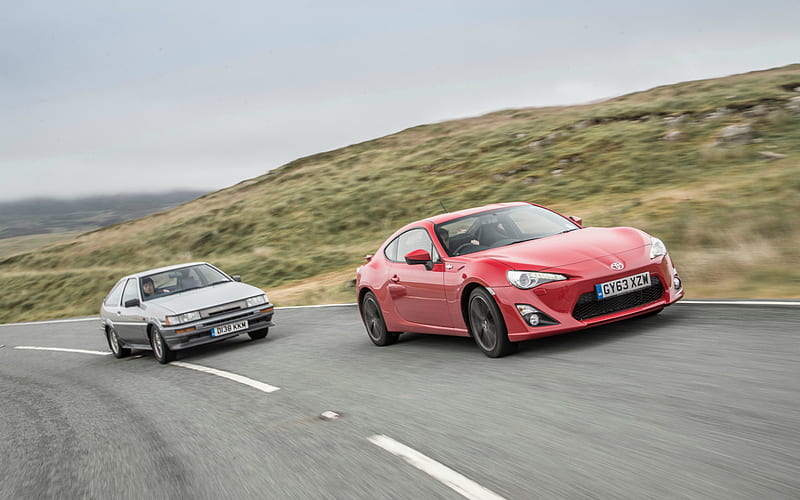 These Stunning AE86 And GT86 Are The Perfect, Toyota Trueno, HD wallpaper