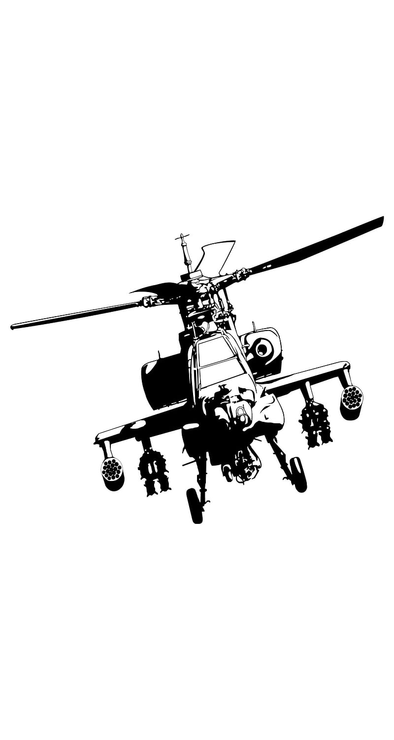 AH64 Apache, 929, air, army, assault, badass light, minimal, wars, HD phone wallpaper