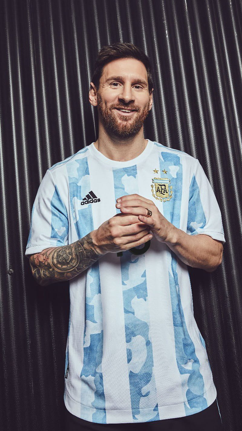 Messi Argentina, messi argentina 2021, messi argentina jersey, messi argentina kit, messi argentina new, messi argentina, HD phone wallpaper