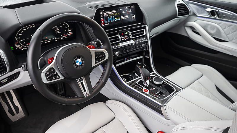 2020 BMW M8 Gran Coupé Interior, HD wallpaper