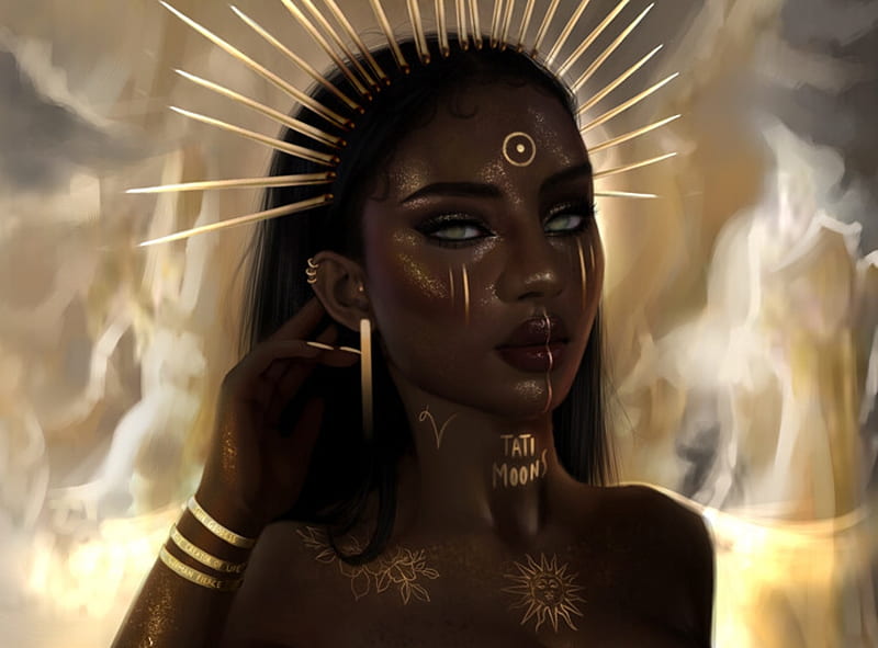 sun goddess | Anime, Goddess, Art