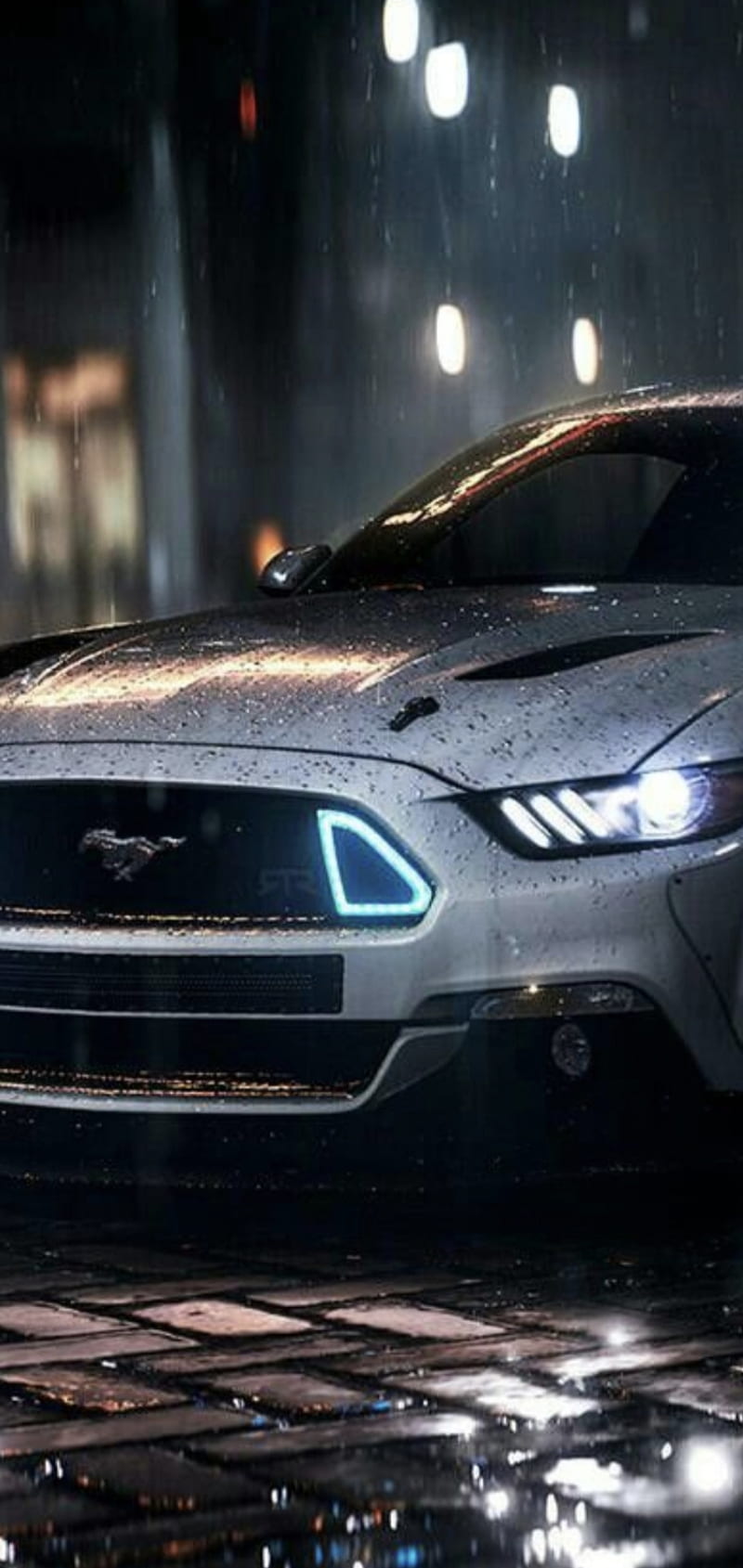 Mustang, black, car, carros, muscle, sport, HD phone wallpaper