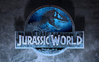 Jurassic World Logo, jurassic-world, movies, HD wallpaper