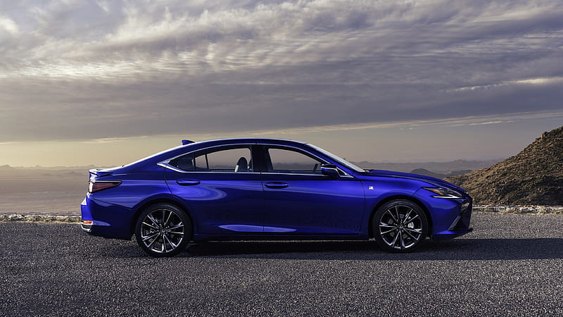 Lexus, Lexus ES, Blue Car, Car, Lexus ES F Sport, Luxury Car, HD wallpaper