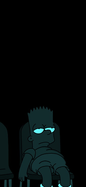 Bart Simpson, cartoon, HD phone wallpaper