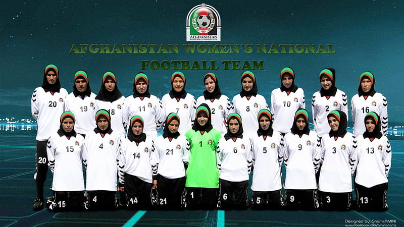 Afghanistan Women's National Soccer Team, UEFA, AFC, AFF, FIFA, HD wallpaper