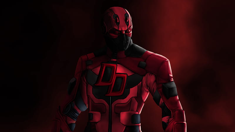 Daredevil Ninja Artwork, daredevil, superheroes, artwork, HD wallpaper