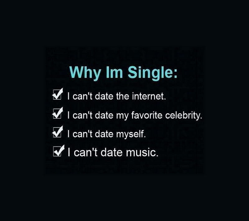 Single, celebrity, date, favorite, internet, music, myself, HD wallpaper
