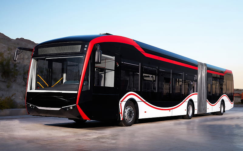 Bozankaya Sileo S18, 2021, passenger bus, electric bus, electric cars, passenger transportation, buses, Bozankaya, HD wallpaper