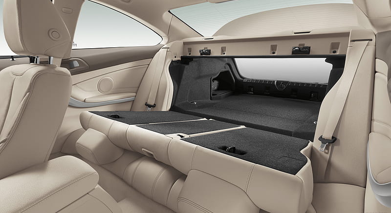 2014 BMW 4-Series Coupe Modern Line - Interior Rear Seats , car, HD wallpaper
