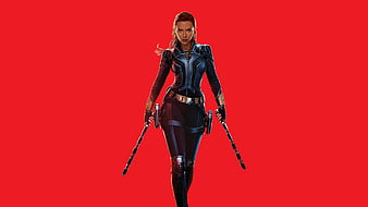 Scarlett Johansson as Natasha Romanoff Black Widow, HD wallpaper
