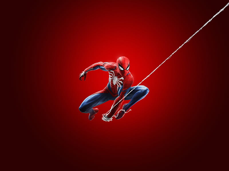 Spiderman, rojo, fantasía, película, historietas, azul, Fondo de pantalla  HD | Peakpx