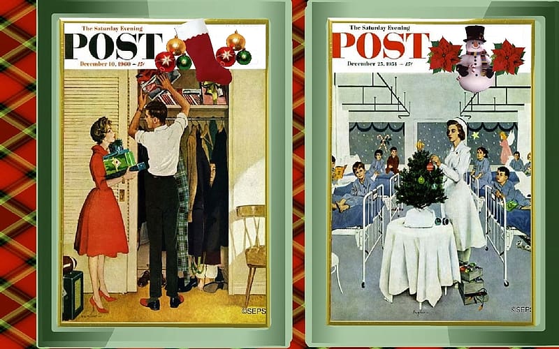 A Saturday Evening Post Christmas #5, saturday, post, evening, christmas, magazine, HD wallpaper