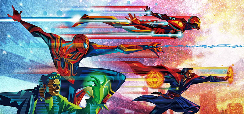 Avengers Infinity War Fandango Poster, avengers-infinity-war, 2018-movies, movies, spiderman, iron-man, doctor-strange, hulk, poster, HD wallpaper