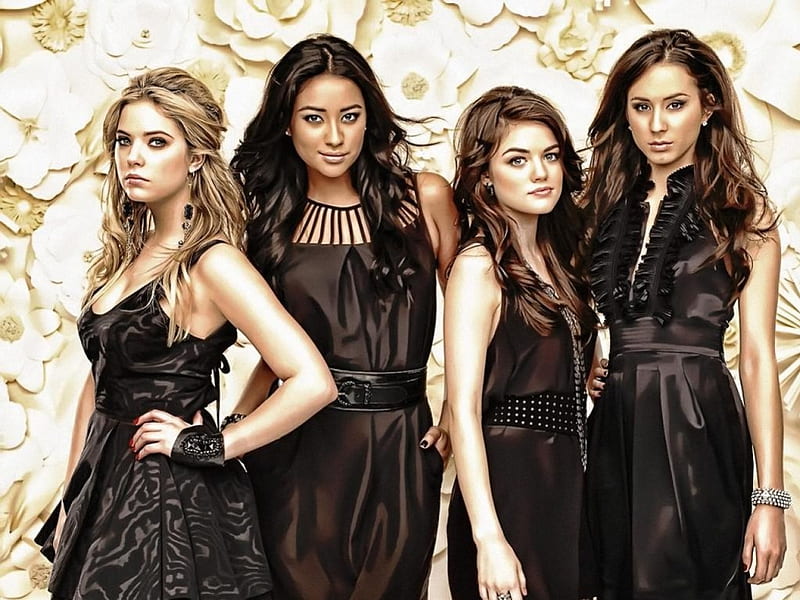 Pretty Little Liars, model, Troian, bonito, Ashley, Shay, actress, 2014 ...