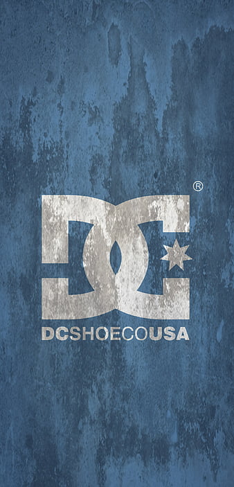 DC Shoe Textured, dc shoes, skate, blue, HD phone wallpaper