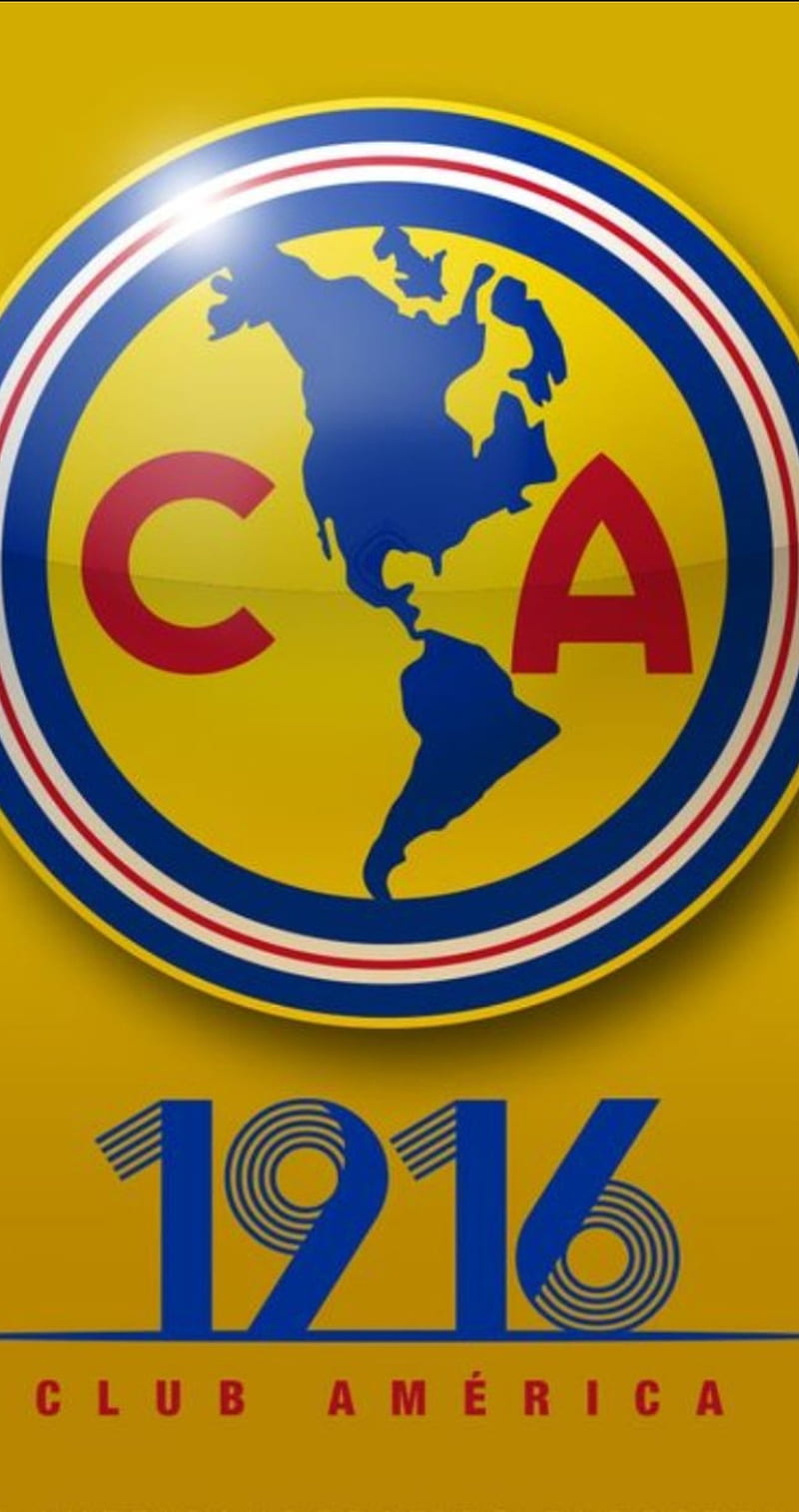 Club america, aguilas, yellow, campeon, shield, football, mexico, HD phone  wallpaper | Peakpx