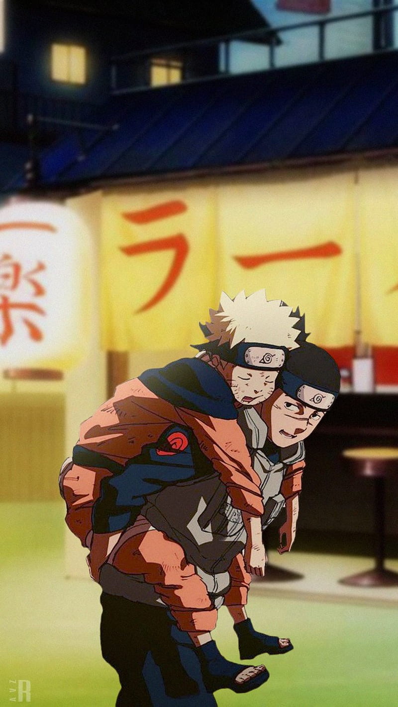 Naruto was raised by Iruka and the ramen guy : r/dankruto