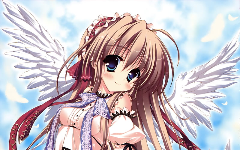 cute anime angel wings
