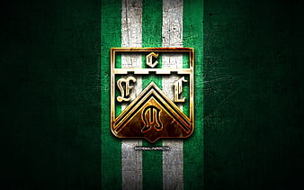 Ferro Carril Oeste, Argentine football club, green logo, green carbon ...