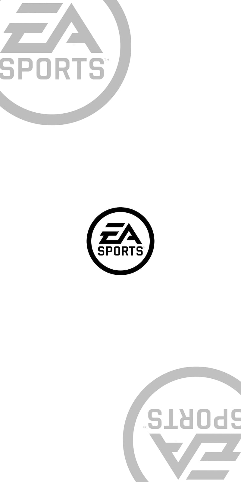 EA Sports, white, HD phone wallpaper