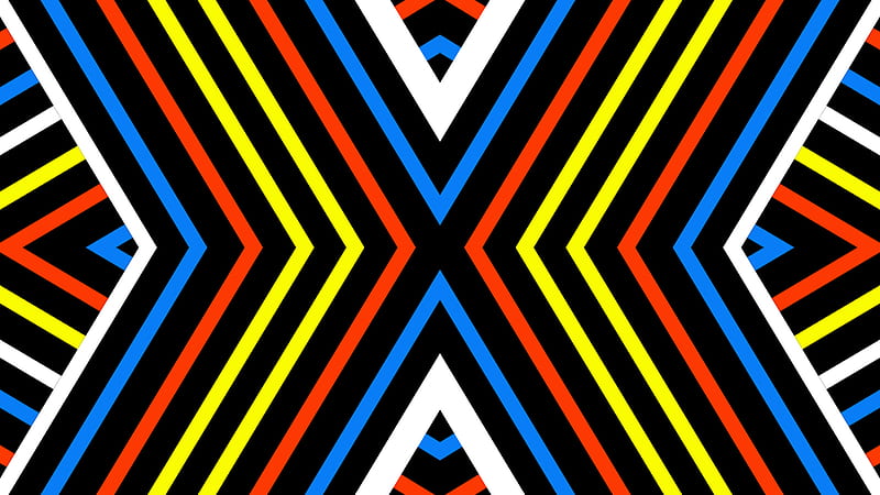 Diagonal Colorful Stripes Art, HD wallpaper