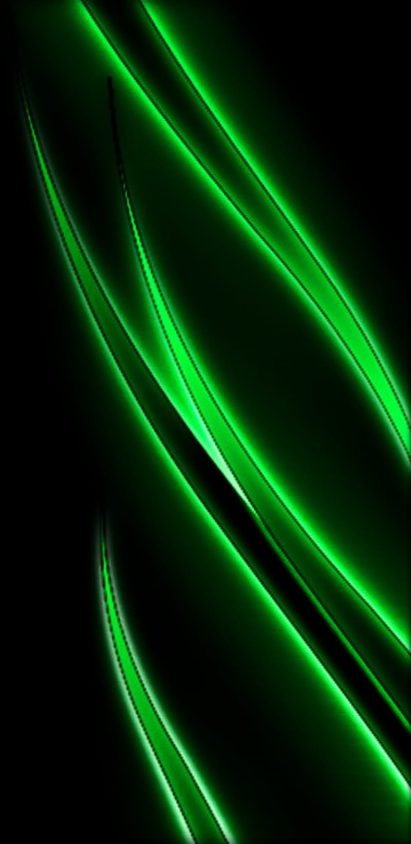 1920x1080px, 1080P free download Green Wavy, abstract, black, color