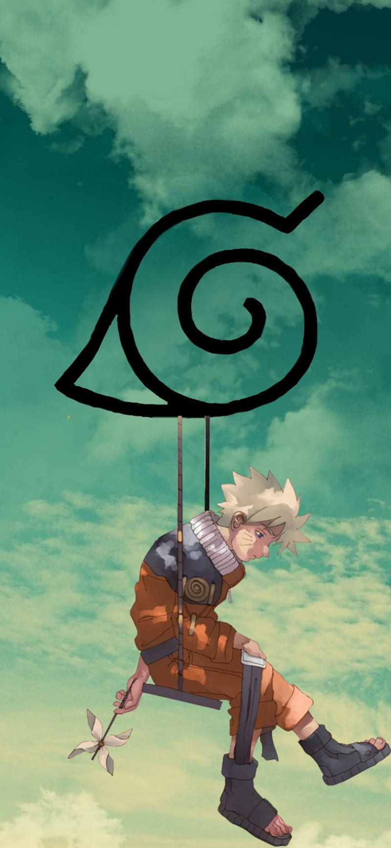 Naruto w, naruto, uzumaki, HD phone wallpaper