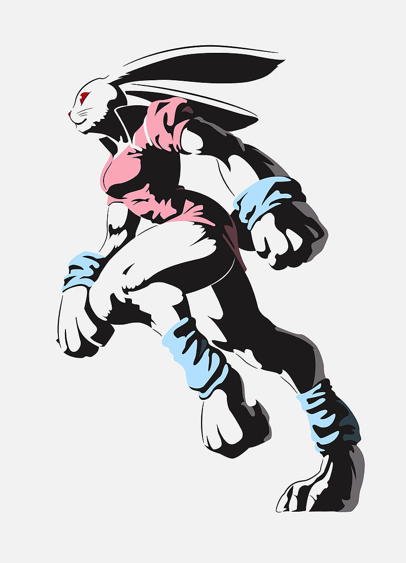 Bloody Roar, Hudson Soft, rabbits, video games, video game art, white background, red eyes, HD phone wallpaper