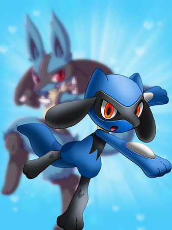 lucario and riolu wallpaper