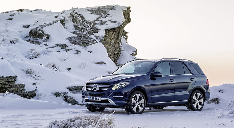 2016 Mercedes-Benz GLE-Class GLE 250d (Cavansite Blue Metallic) - Front , car, HD wallpaper