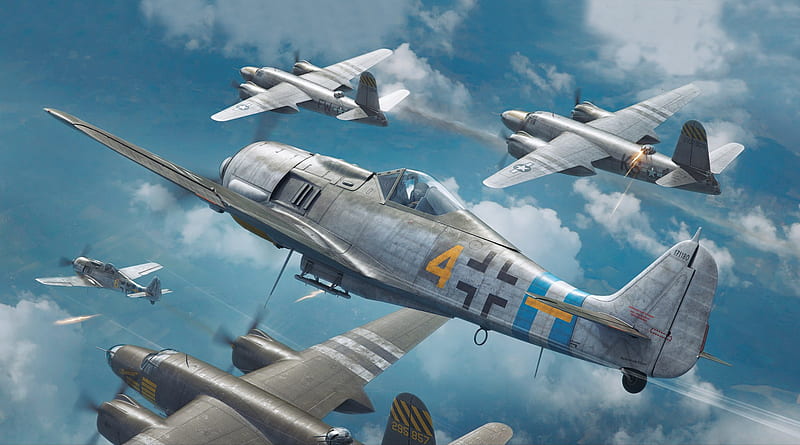 Military Aircraft, Focke-Wulf Fw 190, HD wallpaper