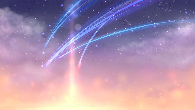 Your Name, #your Name, #kiminonewa, #Stars, #sky, HD phone wallpaper