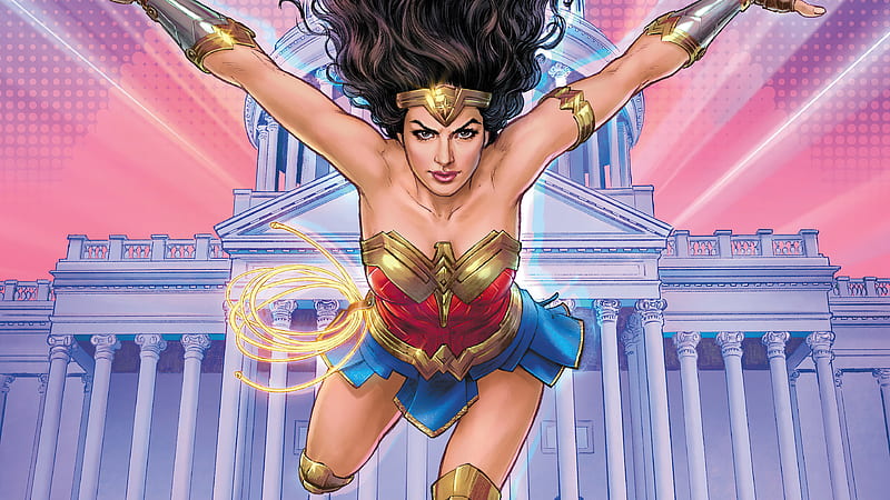 Wonder Woman 1984 Concept Artwork, wonder-woman-1984, movies, superheroes, artwork, artist, HD wallpaper